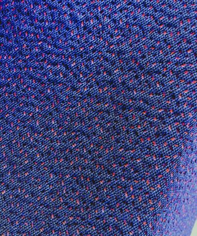 Kvadrat Febrik Sprinkles Parrot 0784 kobaltblauw oranje rood