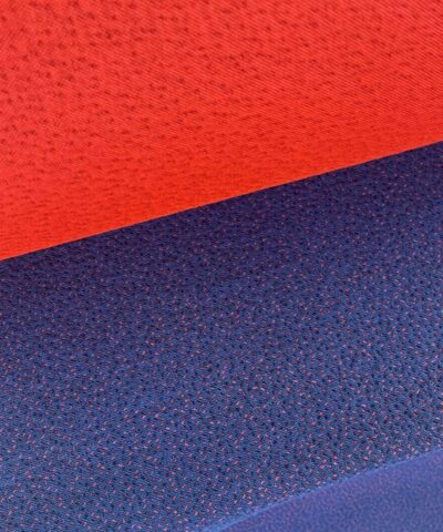 Kvadrat Febrik Sprinkles Parrot 0784 kobaltblauw oranje rood