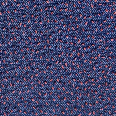 Kvadrat Febrik Sprinkles Parrot 0784 kobaltblauw oranje rood