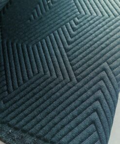 Kvadrat Febrik Mizmaze Sage blauw petrol blauw
