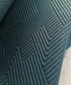 Kvadrat Febrik Mizmaze Sage blauw petrol blauw