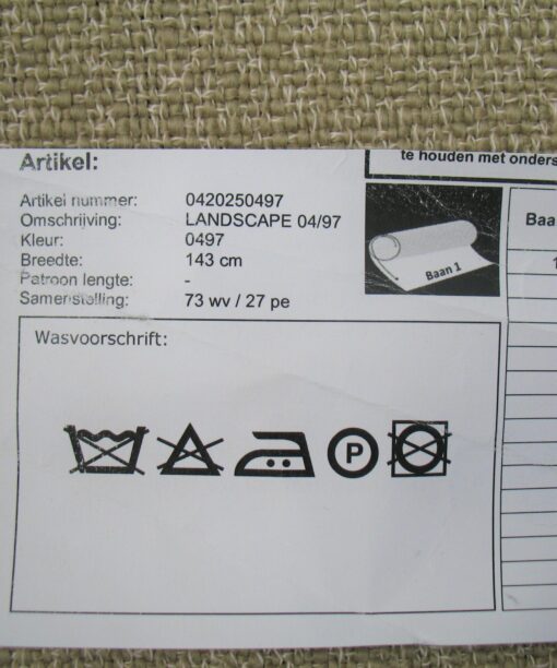 De Ploeg Landscape 04/97 licht bruin roomwit