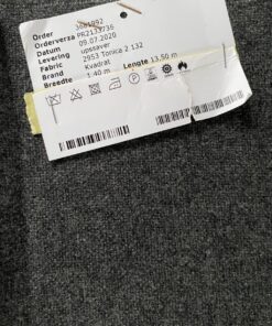 Kvadrat Tonica 2 132 donker grijs gemeleerd