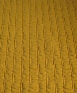 Kvadrat Febrik Tassel Turmeric okergeel oranje