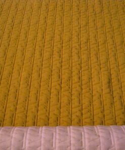Kvadrat Febrik Tassel Turmeric ochre-yellow orange