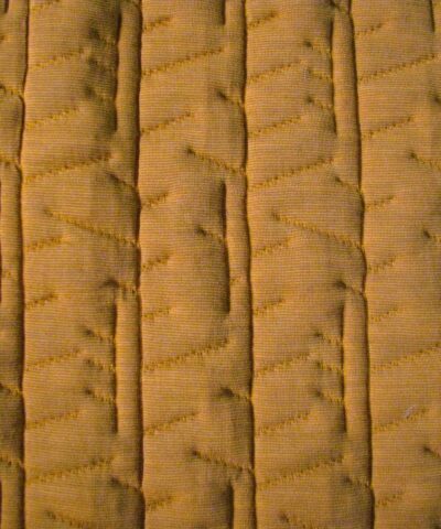 Kvadrat Febrik Tassel Turmeric okergeel oranje