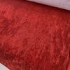 crushed velvet velours structuur donker rood