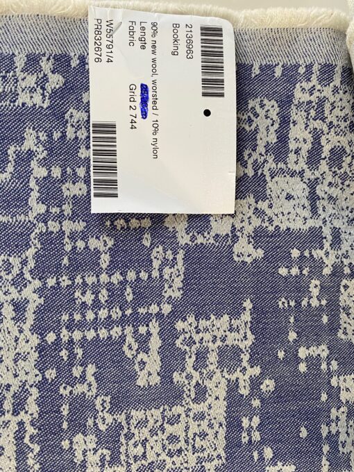 Kvadrat Grid 2 744 blauw creme