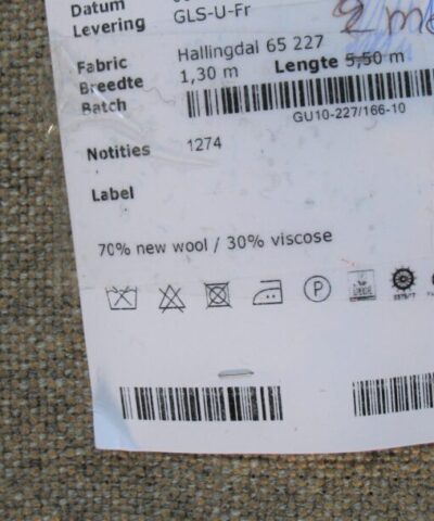 Kvadrat Hallingdal 65 227 beige grijs