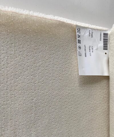 Kvadrat Tindra 111 roomwit zilver