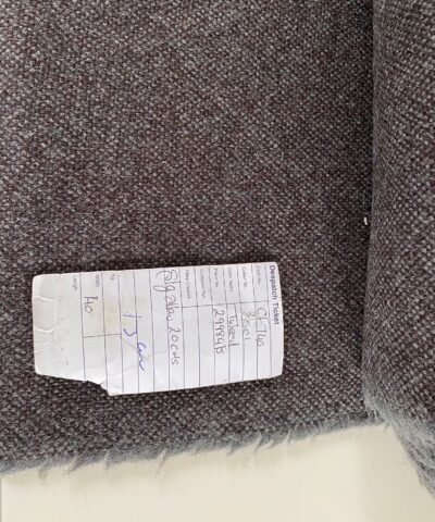 Bute Fabrics Tweed 3501 Panther bruin grijs