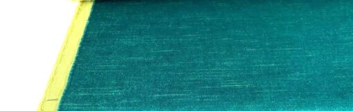 Mohair groen blauw