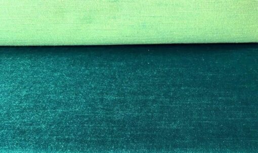 Mohair groen blauw