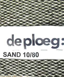 De Ploeg Sand 10/80 zwart creme
