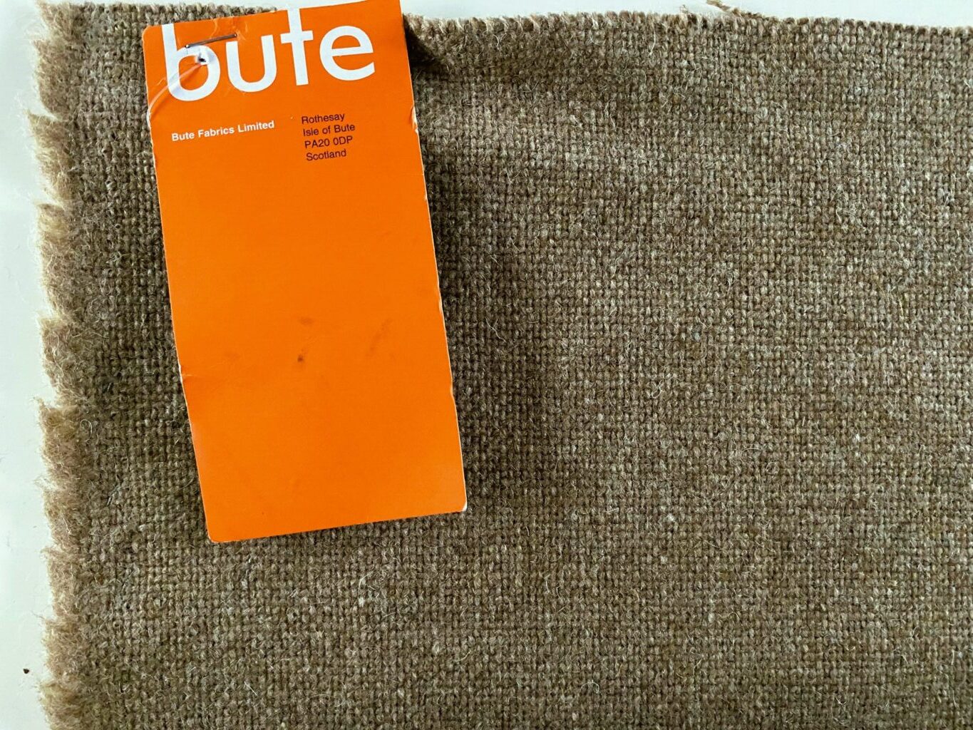Bute Tweed 1313 Hawk lichtbruin beige