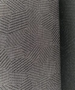 Kvadrat Febrik Razzle Dazzle licht grijs zwart