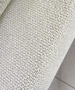 Bouclé white, cream-white Jupiter 01