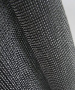 Kvadrat Zulu 2 174 vitragestof zwart zilvergrijs antraciet grijs