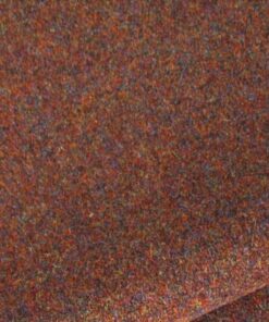 Kvadrat Flora 2 577 rust-brown orange green blue ochre-yellow