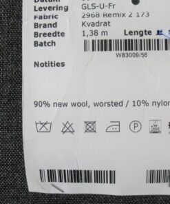 Kvadrat Remix 3 173 grijs zwart