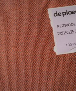 De Ploeg Fezwool 28 oranjeroze grijs