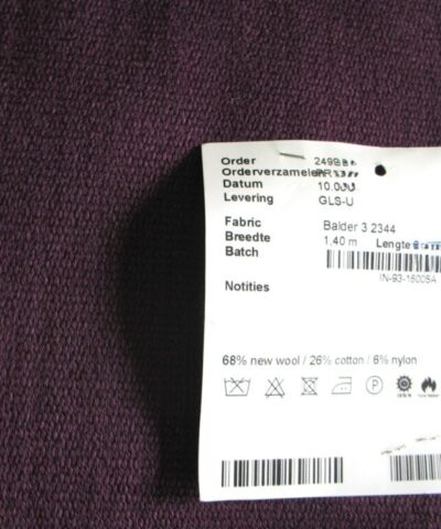 Kvadrat Balder 3 2344 paars aubergine gemêleerd