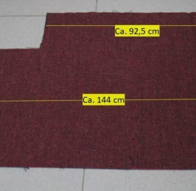 De Ploeg Andes 18 roserood antraciet grijs coupon A