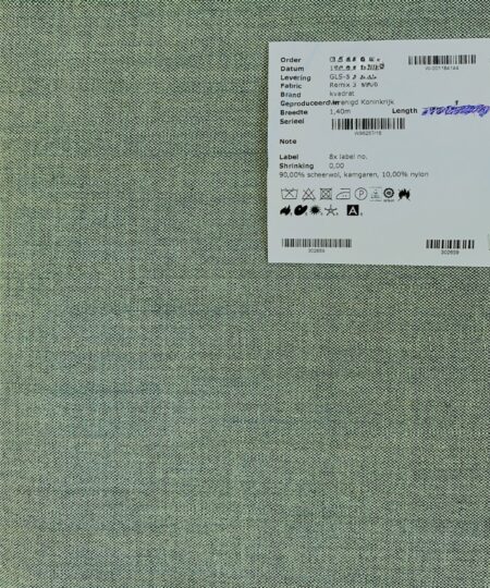 Kvadrat Remix 3 906 groen wit blauw