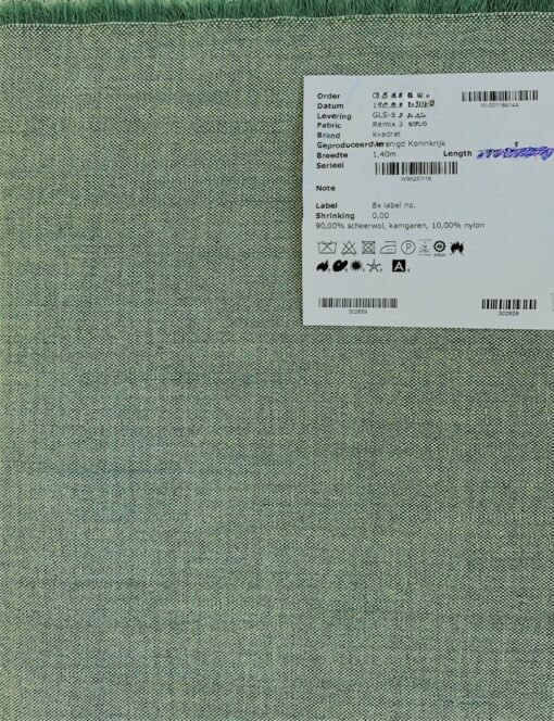 Kvadrat Remix 3 906 groen wit blauw