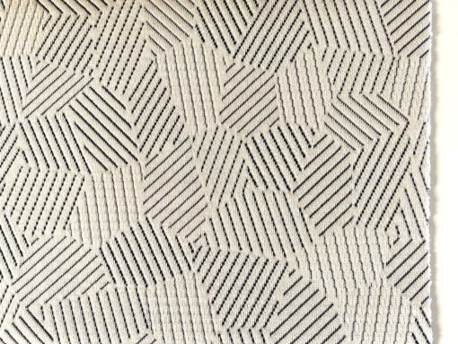 Kvadrat Febrik Razzle Dazzle 0116 creme zwart