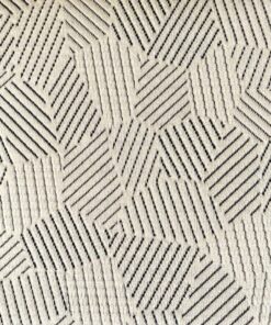 Kvadrat Febrik Razzle Dazzle 0116 creme zwart