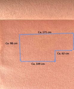 Gabriel Soul 64085 Light Red roze wolvilt coupon A