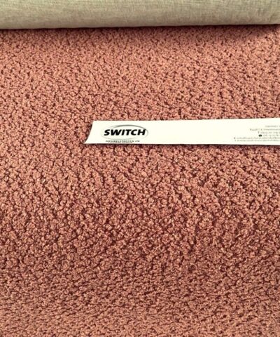 Switch Teddy bouclé oud roze gemeleerd