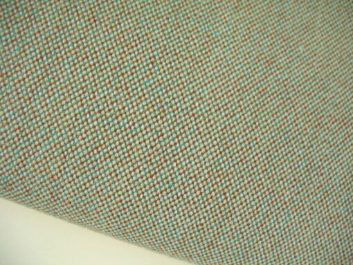 Kvadrat Atlas 911 geel turquoise bruin