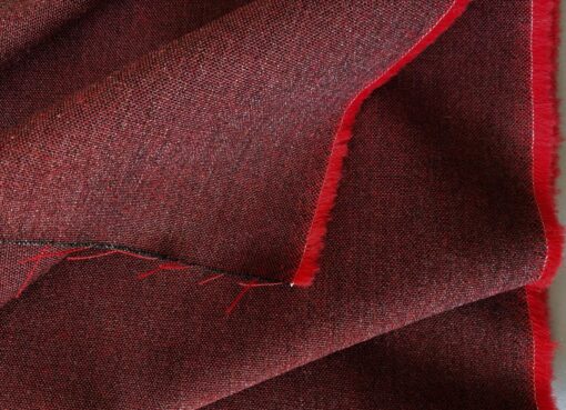 Kvadrat Remix 3 662 rood antraciet grijs