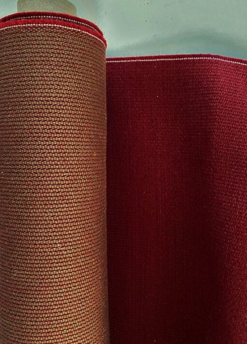 Kvadrat Balder bruinrood donker groen coupon