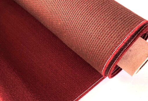 Kvadrat Balder bruinrood donker groen coupon