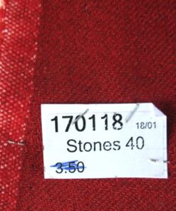 Stones 40 rood gemêleerd