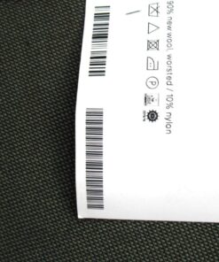 Kvadrat Rime 981 green, dark brown