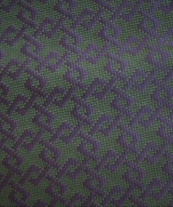 Dedar Milano Jim 3 paars groen patroon