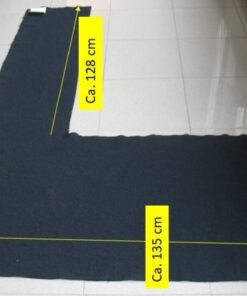 Kvadrat Colline 788 blauw zwart coupon A