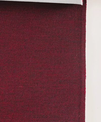 Kvadrat Febrik Uniform Melange rood zwart