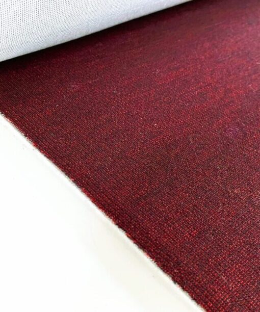 Kvadrat Febrik Uniform Melange rood zwart