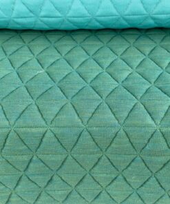 Kvadrat Febrik Triangle 0932 Oase turquoise geel