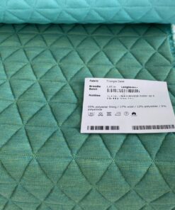 Kvadrat Febrik Triangle 0932 Oase turquoise geel