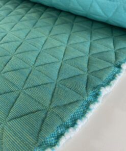 Kvadrat Febrik Triangle 0932 Oase turquoise geel