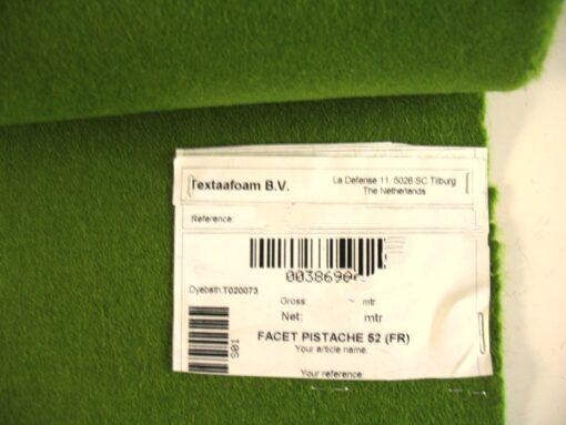 Textaafoam Facet 52 Pistache groen gemêleerd