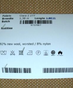 Kvadrat Clara 2 277 camel roomwit