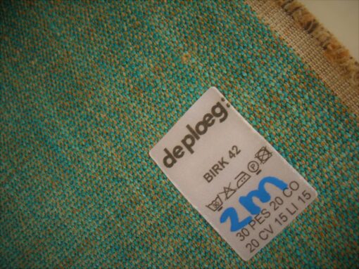 De Ploeg Birk 42 turquoise blauw bruin