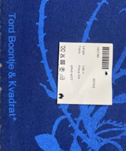 Kvadrat Divina Melange Prince 704 Tord Boontje blauw patroon